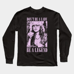 Stevie Nicks Vintage Rock Music Long Sleeve T-Shirt